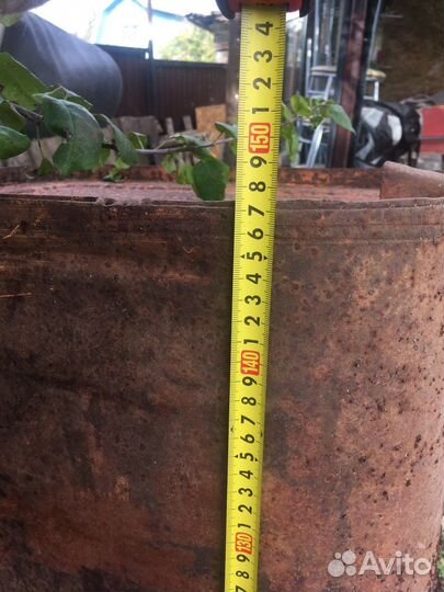 Емкость для воды металлическая