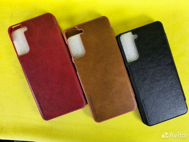 Чехол-книжка Leather Case Nillkin Samsung S21 Plus