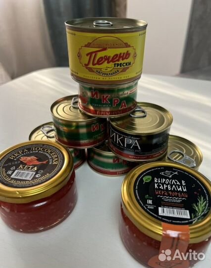 Красная икра кета 2023
