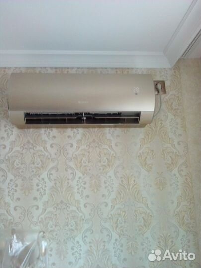 Закладка трассы для кондиционеров в 2 этапа