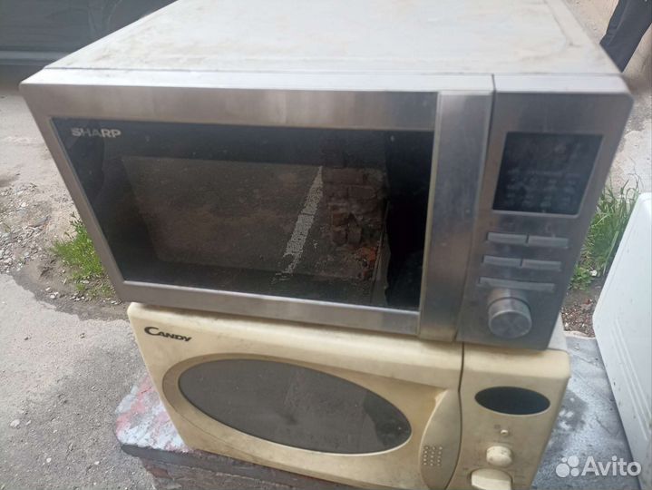 Свч Sharp в разборе