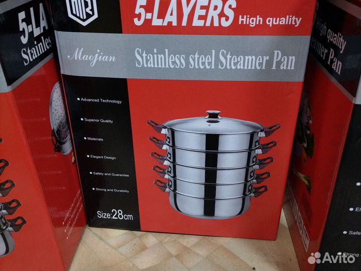 Мантоварка диаметр 28см