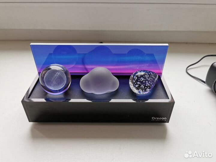 Метеостанция редчайшая Oregon США Кристалл CW 101