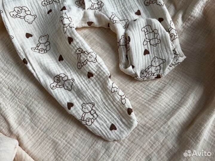 Комплект на выписку для новорожденных на лето