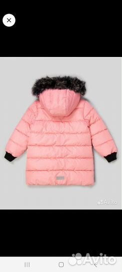 Пуховик детский новый