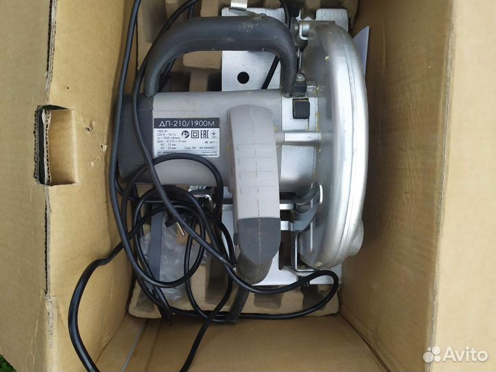 Дисковая пила интерскол дп 210 1900м