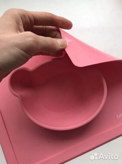 Силиконовая тарелка детская