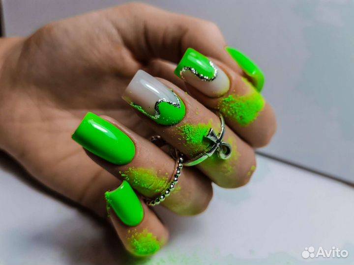 Маникюр, гель лак, наращивание