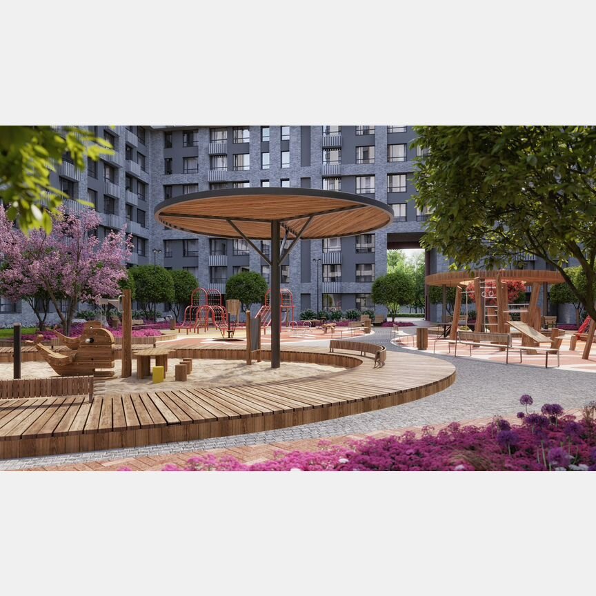 3-к. квартира, 77,8 м², 6/17 эт.