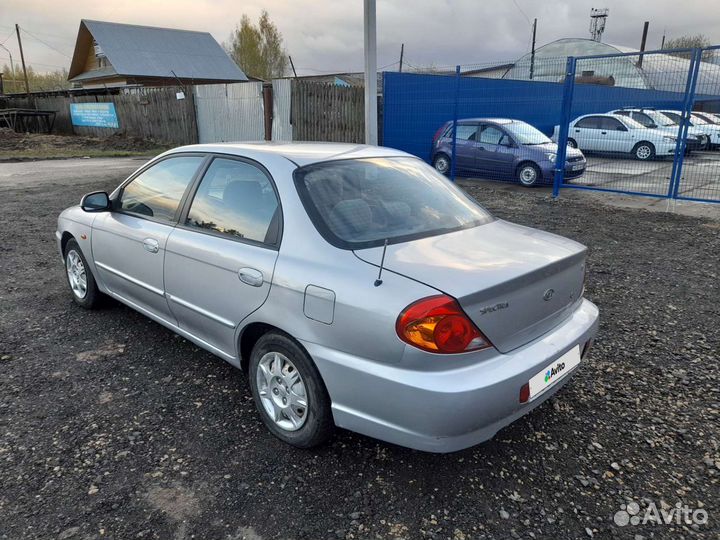 Kia Spectra 1.6 МТ, 2008, 143 000 км