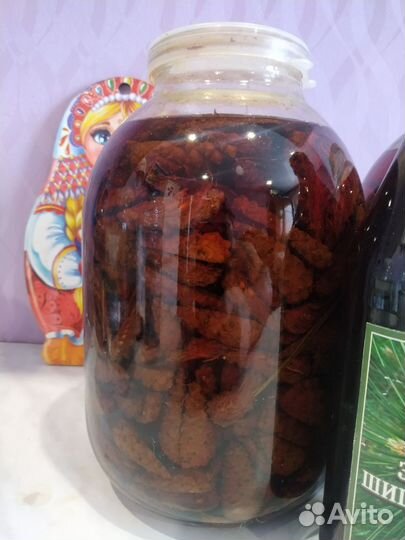 Шишки сосновые