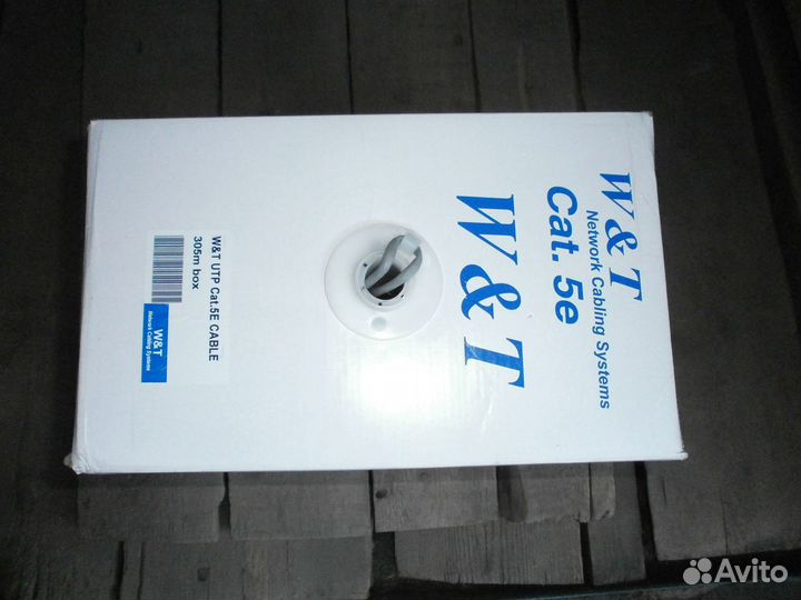 Кабель витая пара utp 5e медь