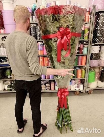 101 роза цветы букеты доставка 25 51 101 роза