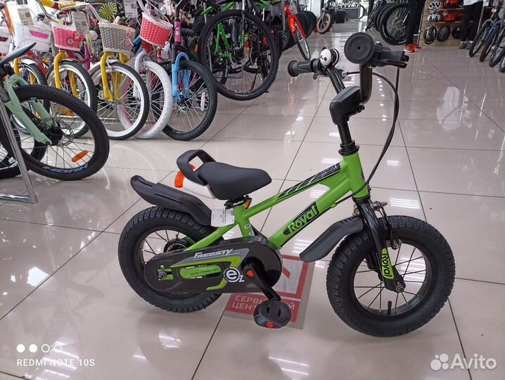 Велосипед Royal Baby EZ Freestyle 12 зеленый лайм