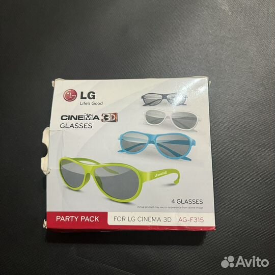 3D очки lg