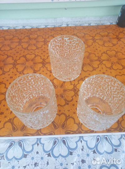 2 вида плафона для люстры СССР