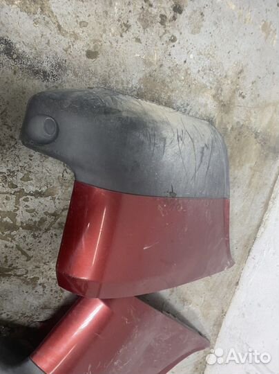 Fiat doblo задний бампер