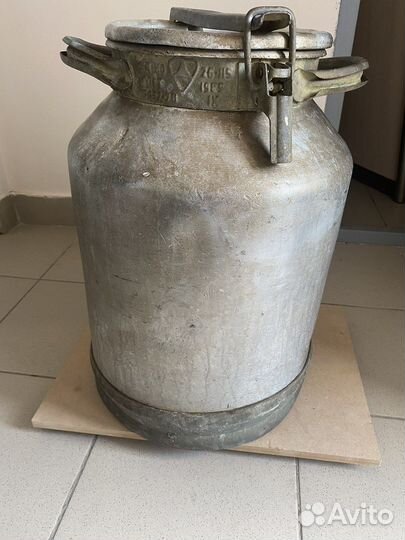 Бидон алюминиевый СССР