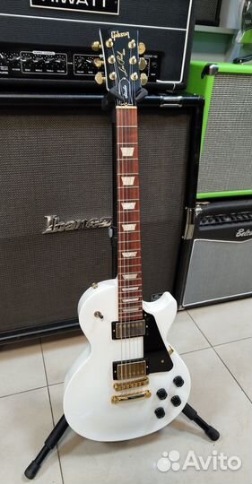 Электрогитара Gibson Les Paul Studio White