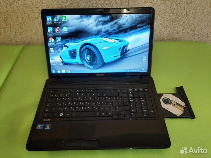 Ноутбук toshiba 17.3