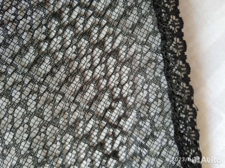 Косынка и шарфик, ажурный