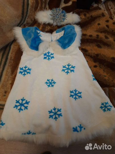 Костюм новогодний из тонкого меха