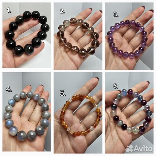 Браслеты из натуральных камней и не только