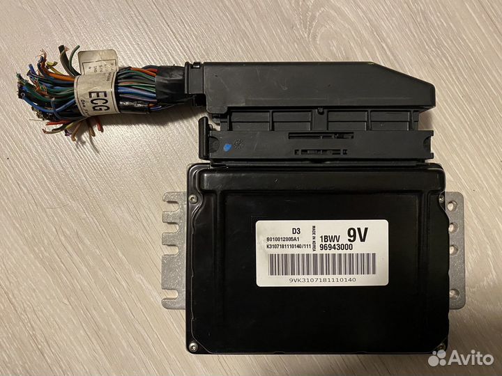 Блок управления двигателем Daewoo Matiz Деу Матиз