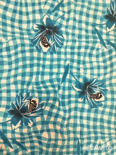 Отрезы тканей СССР: ситец, батист, поплин, сатин