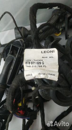 Проводка двери (коса) Ауди А5 (8T) Sportback 07-16