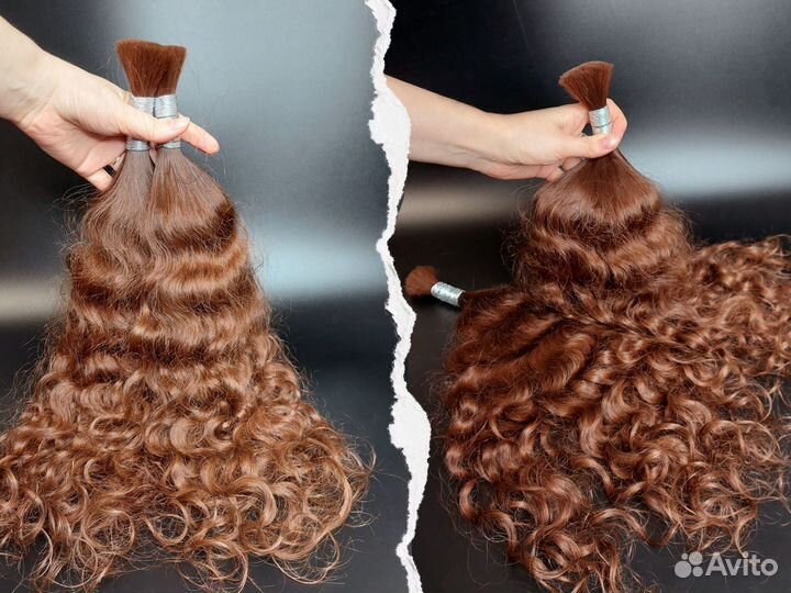 Волосы для наращивания, кудри
