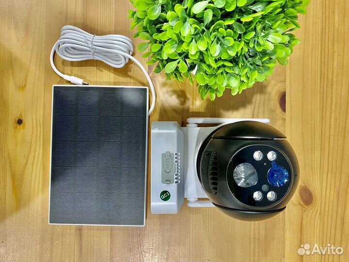 Умная WI-FI камера на солнечных батареях icsee