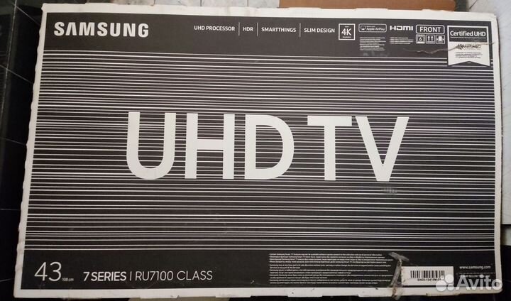 Телевизор Samsung 7 series Ru 7100 class7 series