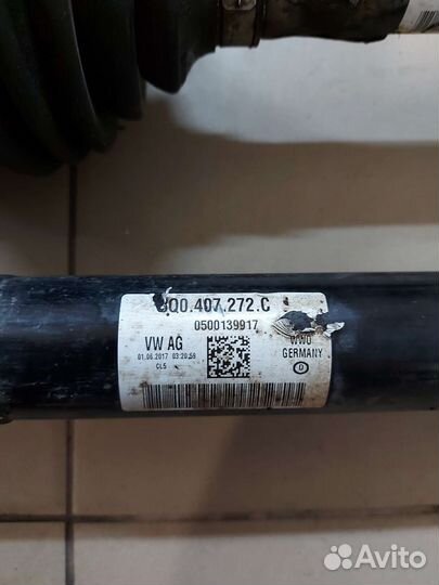 Привода Skoda Octavia A7, Superb 3