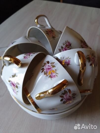 Чайный сервиз СССР Сигулда Рига