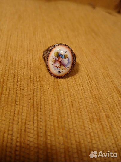 Кольцо Ростовская финифть