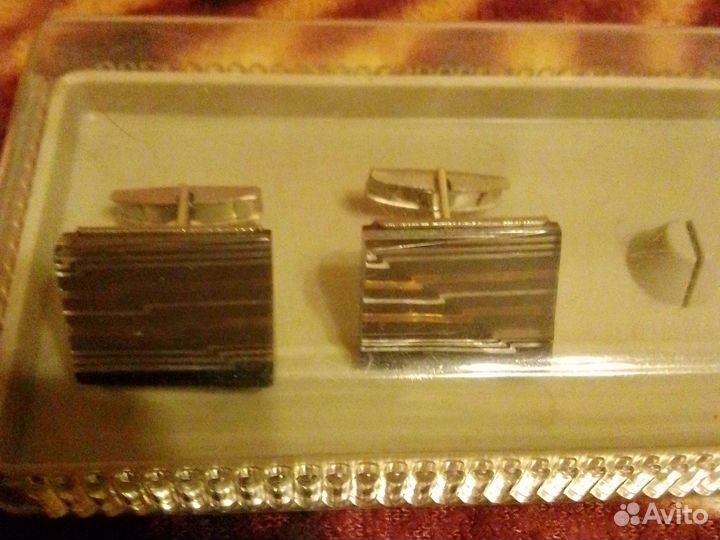 Винтажный набор мужских запонок/не полный