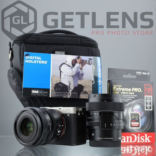 Sony 7C + Sigma AF 35 2.0 + Sigma AF 65 2.0+SD 128