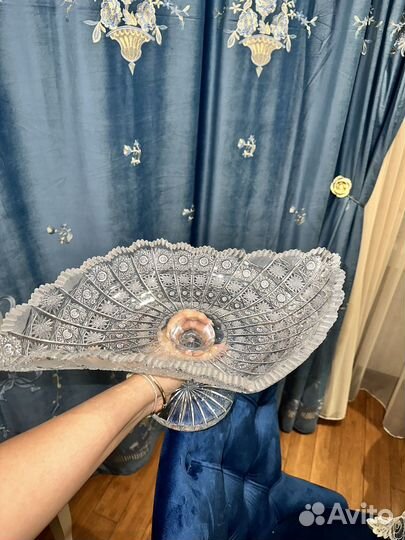 Богемский хрусталь вазы