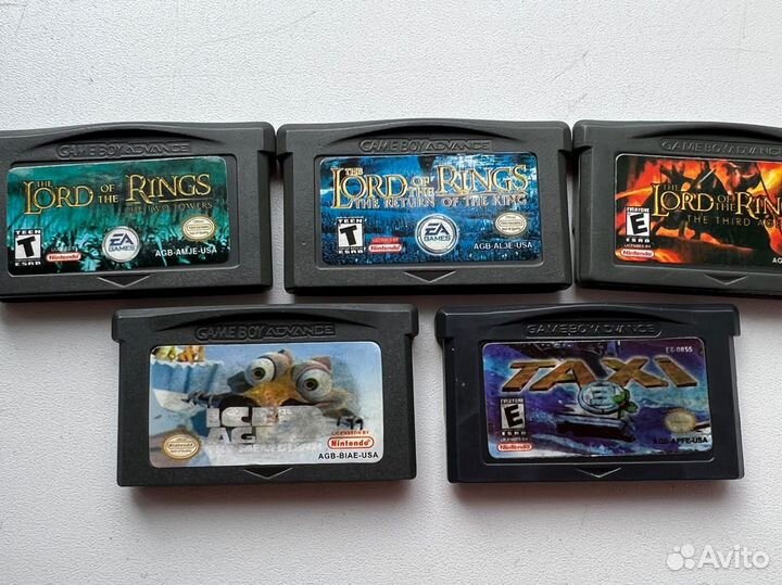 Катриджи для gameboy