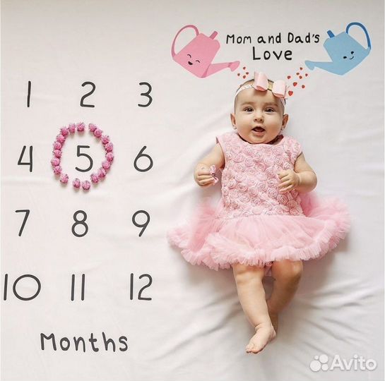 Коврик детский для фотосессии