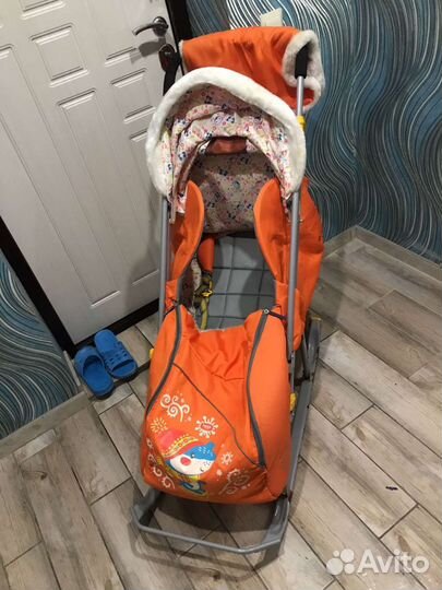 Коляска санки