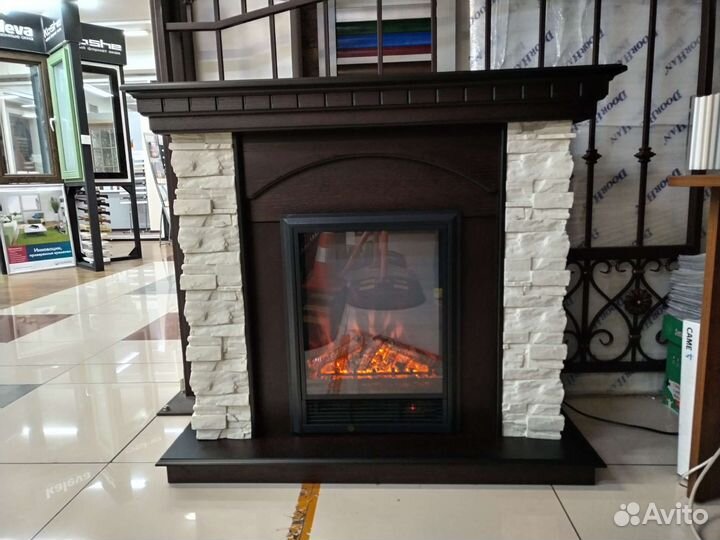Камин электрический с порталом