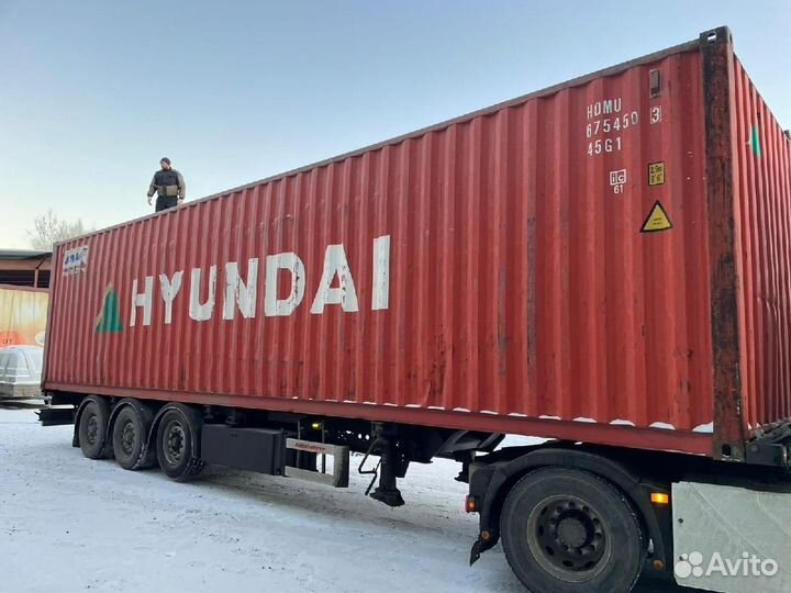 Контейнер 40 фут HQ 2,9 м