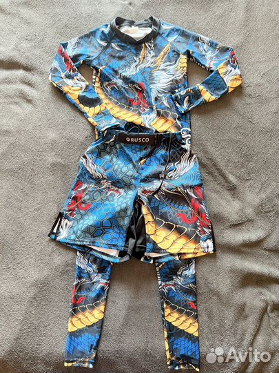 Детский Комплект рашгард для мма и единоборств