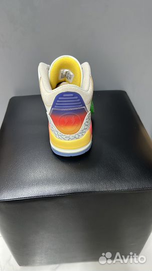 Nike air jordan 3 retro medellin sunset крем