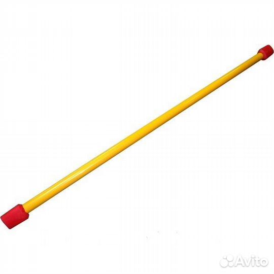 Бодибар 2 кг, 1200мм., желтый