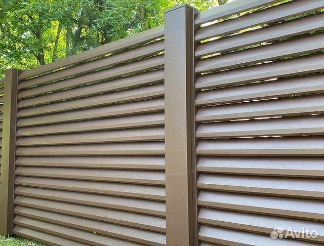 Ламель заборы жалюзи