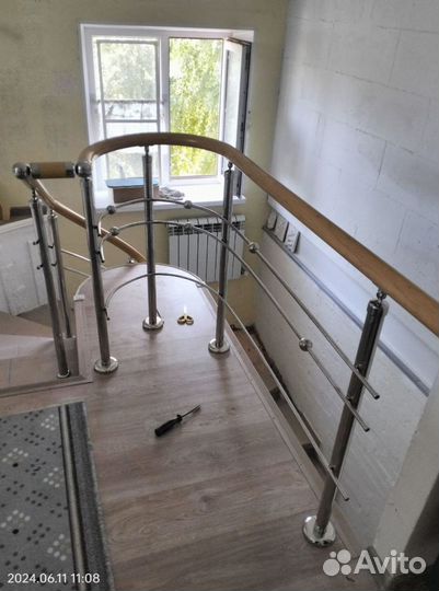 Перила из нержавеющей стали