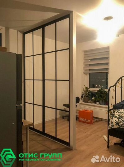Межкомнатные перегородки / Раздвижные перегородки